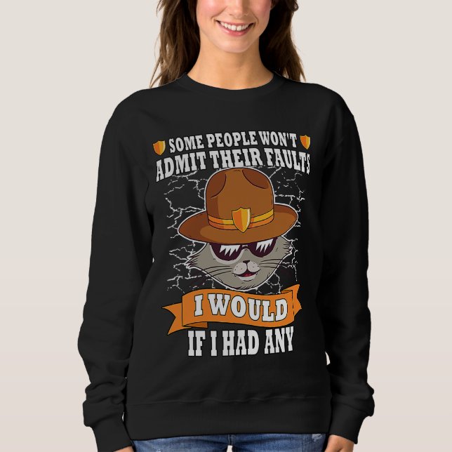 Fault people breakdown malheur mishap sweatshirt (Front)