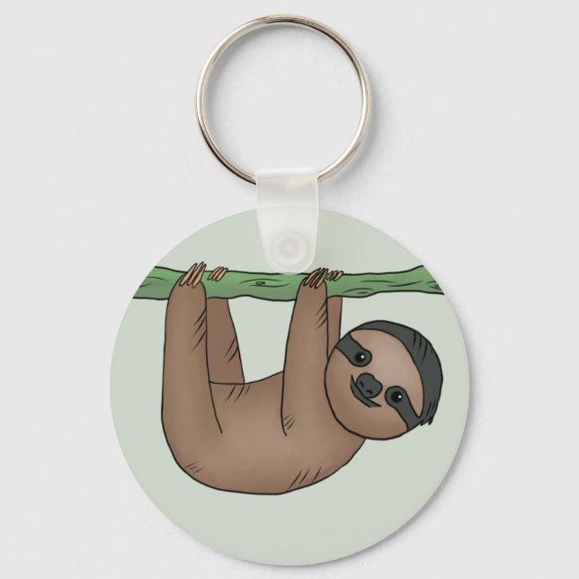 Faultier Keychain (Front)