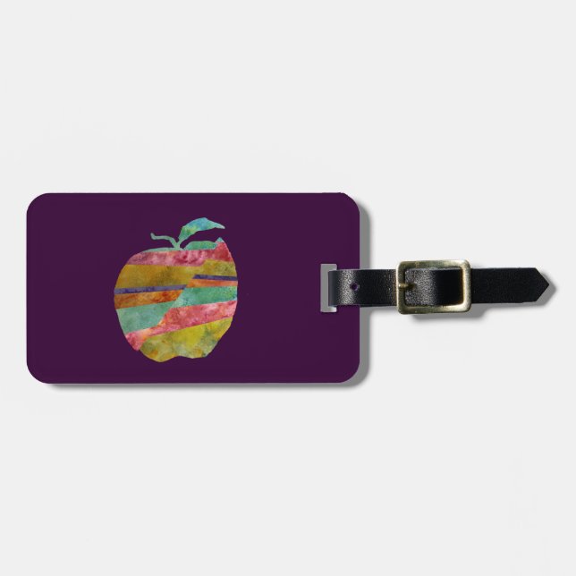 Faultline Apple Luggage Tag (Front Horizontal)