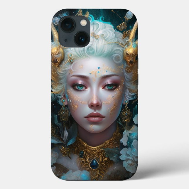 Faun Elf Woman Fantasy Art Case-Mate iPhone Case (Back)