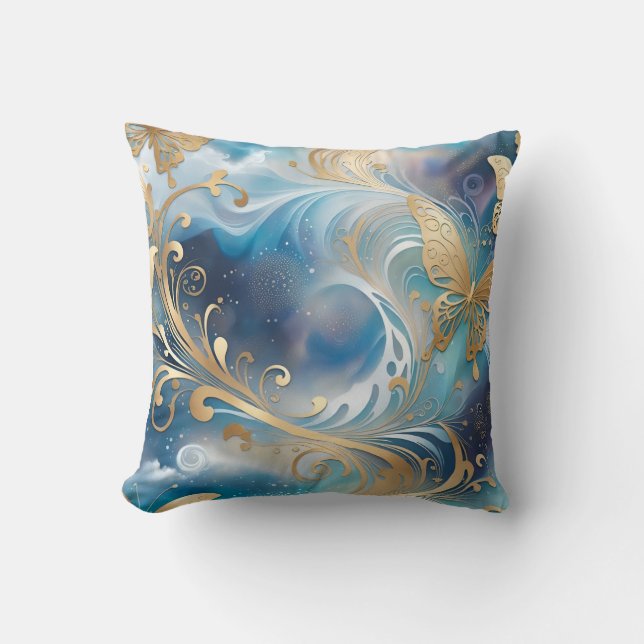 Fauna 1 - 001 throw pillow (Front)