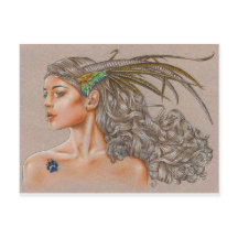 "Fauna" postcard