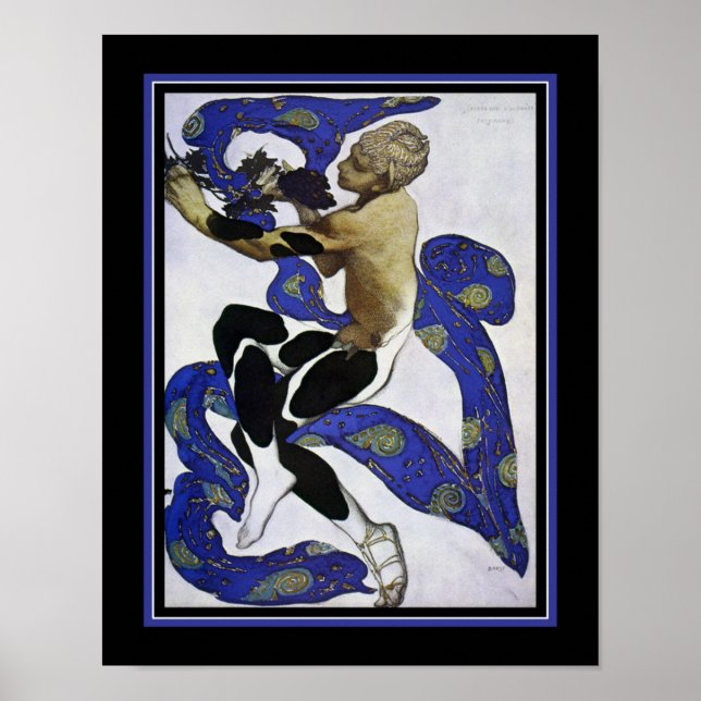 "Faune" ca.1912 Art Nouveau Poster (Front)