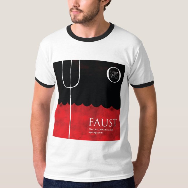 Faust for Men T-Shirt (Front)