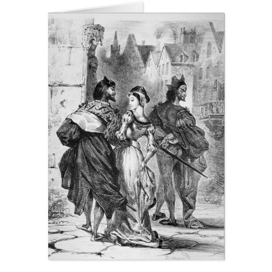 Faust meeting Marguerite Cards (Front)