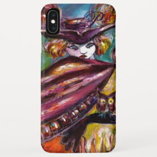 FAUST / Mysterious Mask ,Tricorn and Owl iPhone XS Max Case