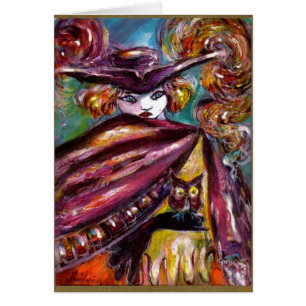 FAUST / Mysterious Mask with Tricorn and Owl