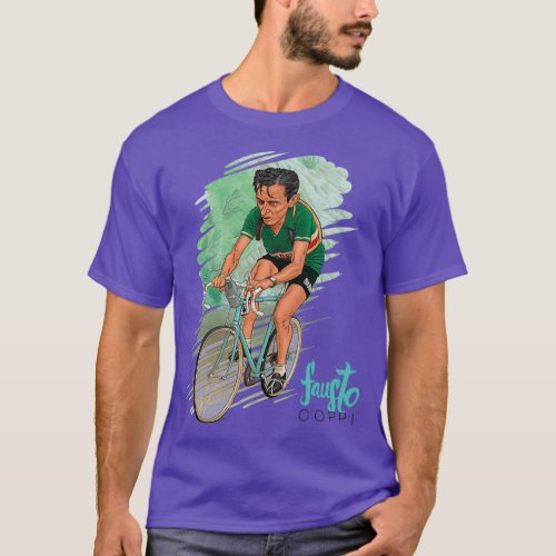 Fausto x27il Campionissimox27 Coppi T_Shirt