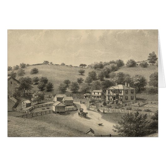 Fauver residence cards (Front Horizontal)