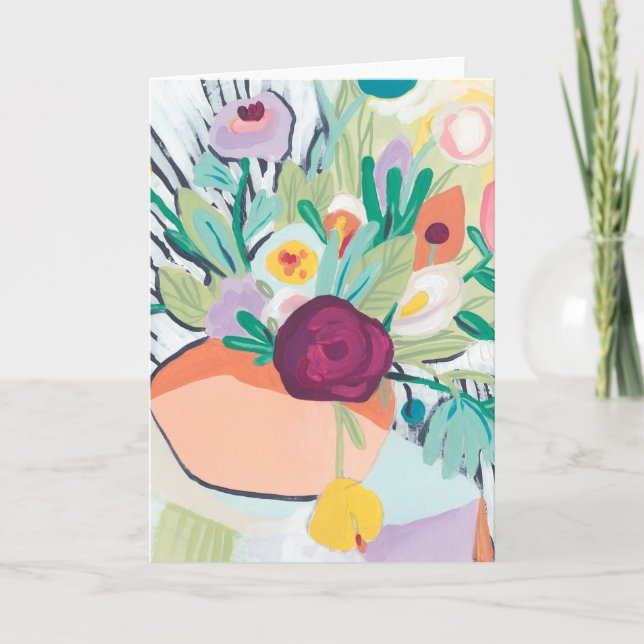 Fauvist Floral II Card (Front)