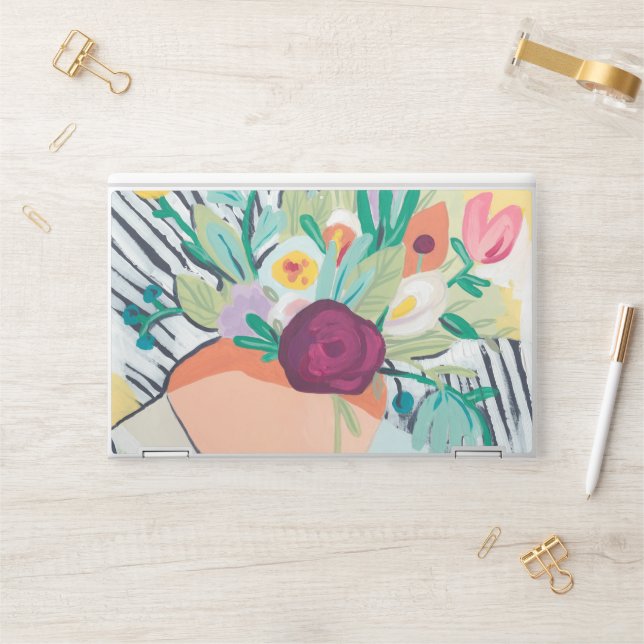 Fauvist Floral II HP Laptop Skin (Desk)