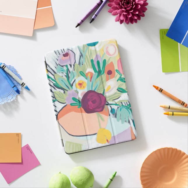 Fauvist Floral II iPad Pro Cover (Desk)