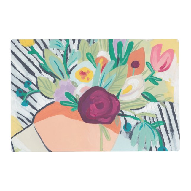 Fauvist Floral II Placemat (Front)