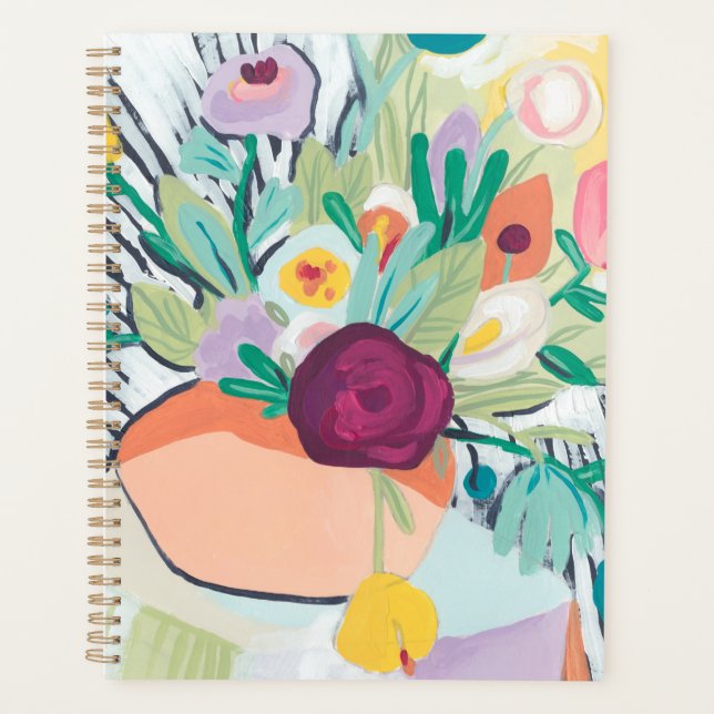 Fauvist Floral II Planner (Front)