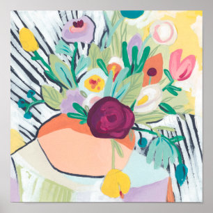 Fauvist Floral II Poster