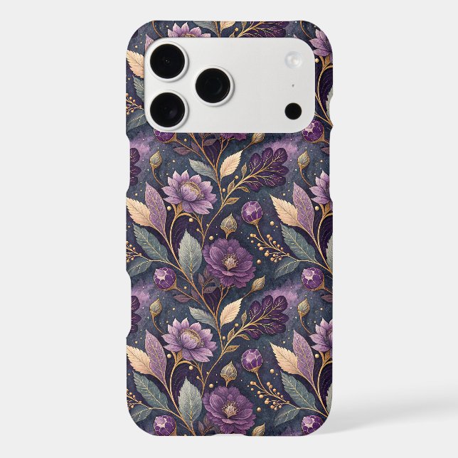 Faux alcohol ink floral pattern Case-Mate iPhone case (Back)