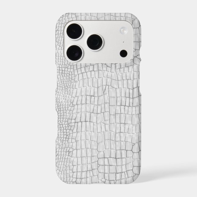 Faux Alligator iPhone Case (Back)
