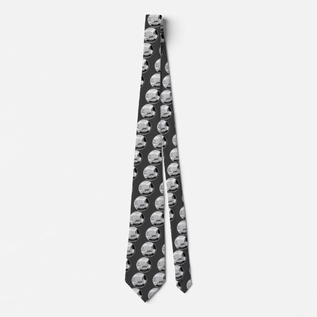 Faux Arizona State Quarter Grand Canyon State Neck Tie (Front)