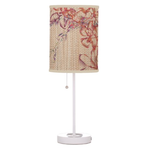 Faux Bamboo Original Art Table Lamp