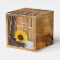 Faux Barn Wood Country Sunflower Western Wedding