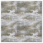 Faux Birch Tree Bark Texture Look Pattern Fabric