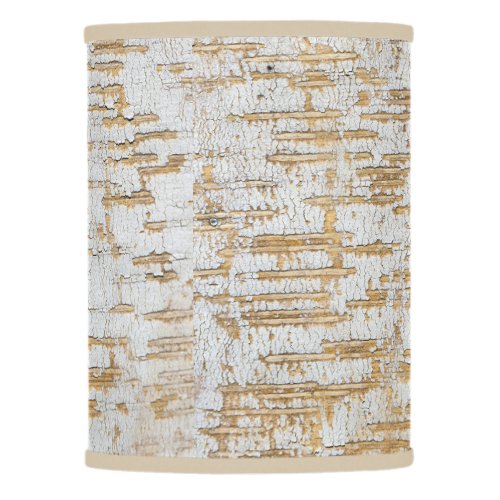 Faux Birchbark  Lamp Shade