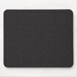Faux Black Alligator Leather Mouse Pad
