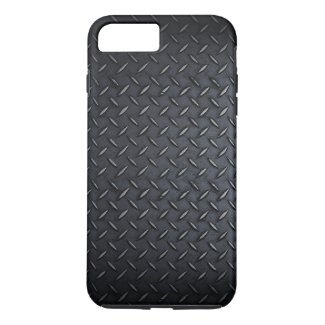 Faux Black Diamond Plated Sheet Metal iPhone 8 Plus/7 Plus Case