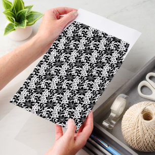 Faux Black Lace Envelope Mailers