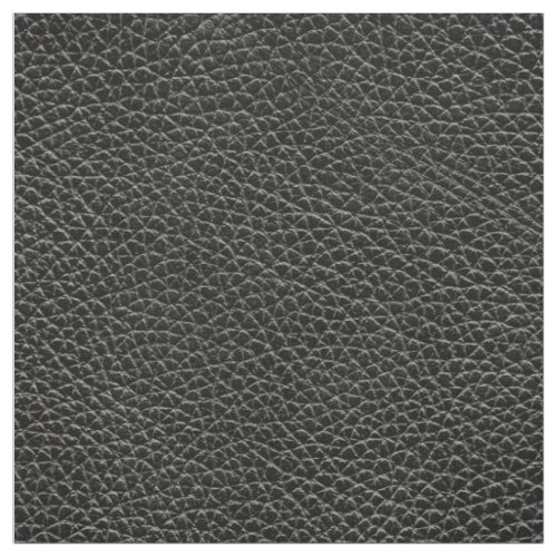 Faux Black Leather Fabric