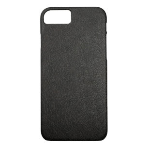 Faux Black Leather iPhone 7 case