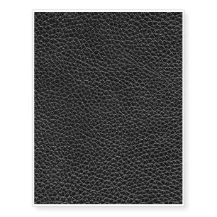 Faux Black Leather Temporary Tattoos
