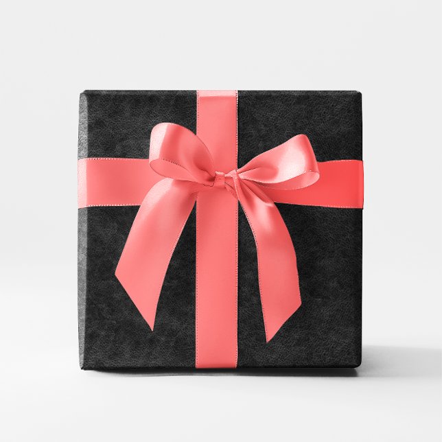 Faux Black Leather Wrapping Paper (Faux Black Leather Wrapping Paper)
