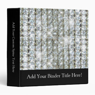 Faux Bling Binder