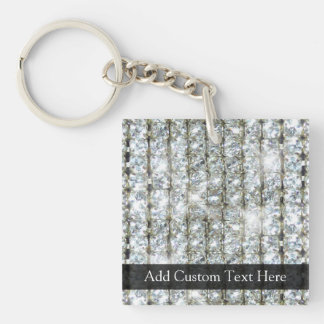 Faux Bling Keychain