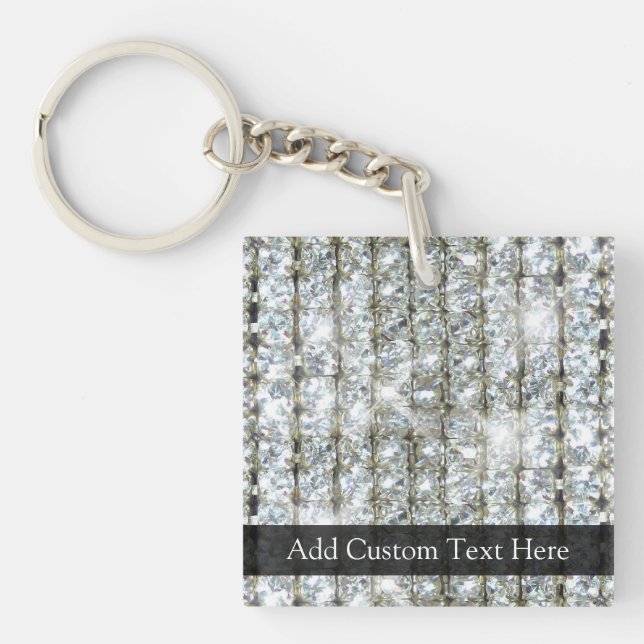 Faux Bling Keychain (Front)