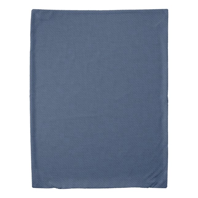 Faux Blue Jeans Denim Duvet Cover (Front)