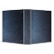 Faux Blue Leather Avery Binder