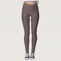 Chocolate brown leggings, Zazzle