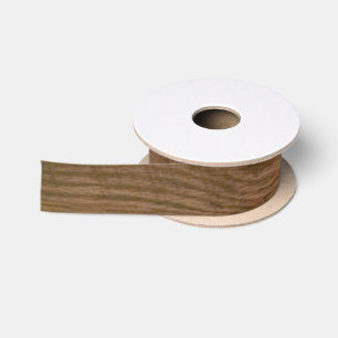 Faux Brown Wood Ribbon