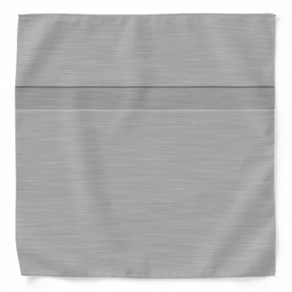 Faux Brushed Metal with Groove Bandana