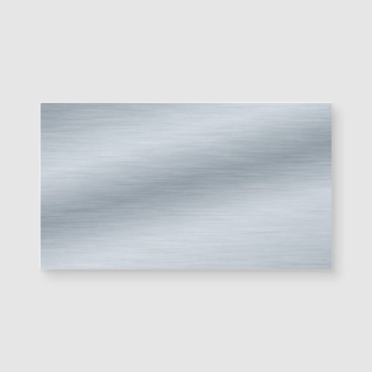 Faux Brushed Silver Background (Front)