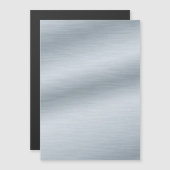 Faux Brushed Silver Background (Front/Back)