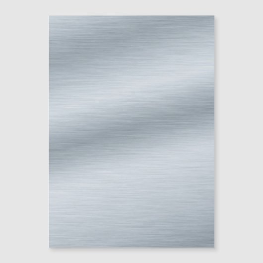 Faux Brushed Silver Background (Front)