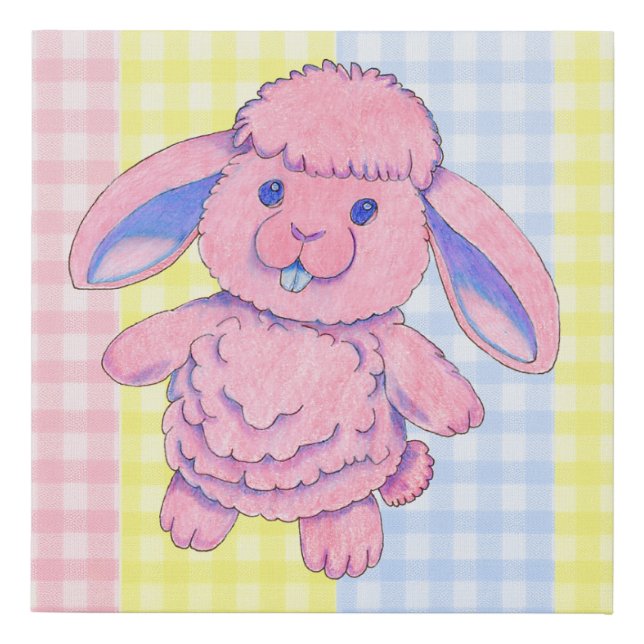 Faux Canvas Toy Rabbit (Front)