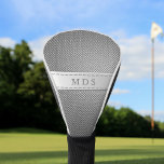 Faux Carbon Fiber Personalized Golf Head Cover at Zazzle