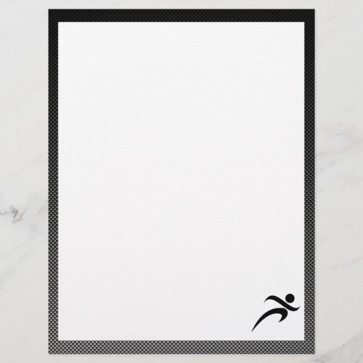 Faux Carbon Fiber; Running (Front)