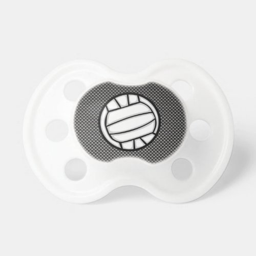 Faux Carbon Fiber Volleyball Pacifier