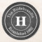 Faux Chalkboard Monogram Personalized
