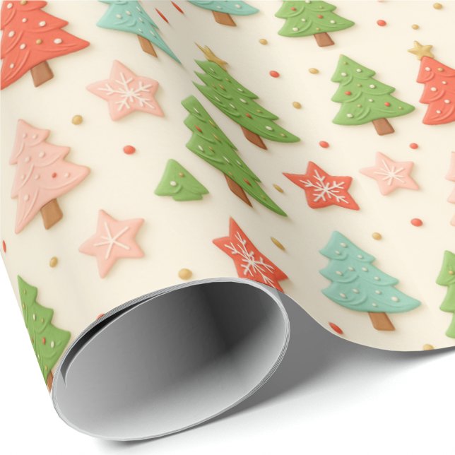 Faux Cookies in Clay Christmas Gift Wrap (Creator Uploaded)